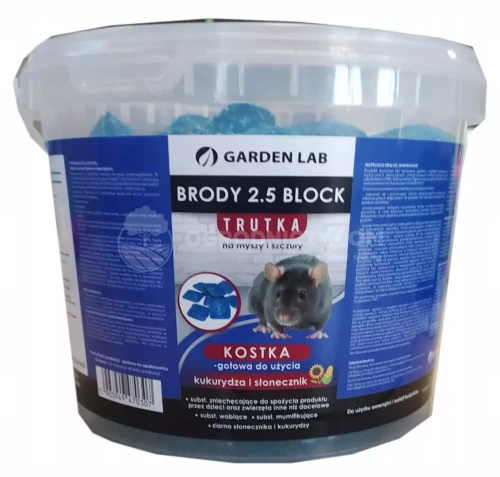 garden lab kostka na myszy i szczury brody 2,5 bloock 1kg.webp