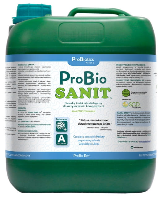 ProBio Sanit 5l - środek mikrobiologiczny do oczyszczalni i kompostowników.jpg